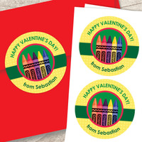 Full Of Color Address Labels