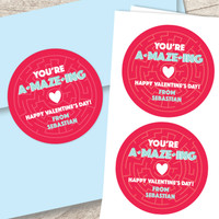 Sweet Maze Custom Stickers