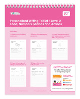 Writing Book with Phrases For Girls