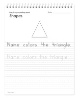 Writing Book with Phrases For Boys