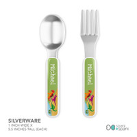 Dinosaurs in the Jungle Kids Plate