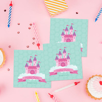 A Castle In The Sky Gift Label Set