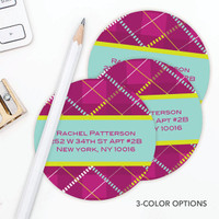 Criss Cross Label Set