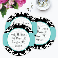 Victorian Initials Label Set