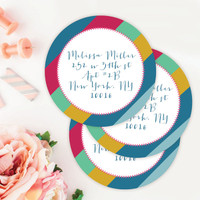 A Beautiful Feather Label Set