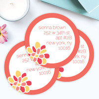 A Sweet Bloom Label Set