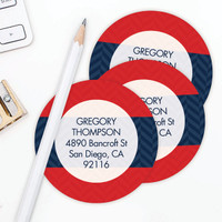 Nautical Anchor Label Set