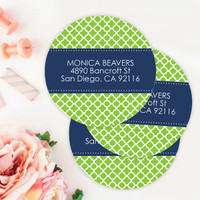 Quatrefoil Beauty Label Set