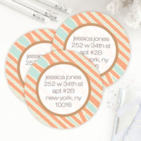 Tapestry Pattern - Stripes Label Set