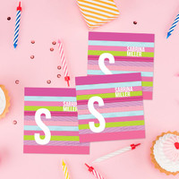 Sweet Lines Gift Label Set