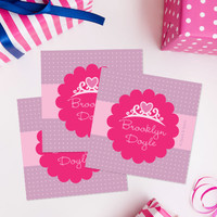 I Am A Pretty Princes Gift Label Set