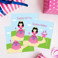 Sweet Little Princess Gift Label Set