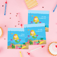 Sweet Mermaid Gift Label Set
