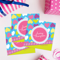 Happy Hearts Gift Label Set