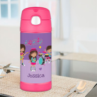 Rock and Roll Band Thermos Bottle