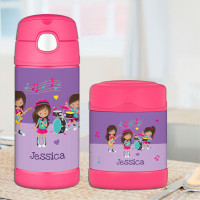 Rock and Roll Band Thermos Bottle