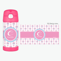 Owl Love Thermos Bottle