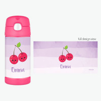 Yummy Cherries Thermos Bottle