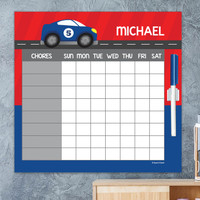 Super Fast Car Chore Calendar