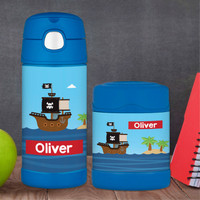 All Aboard Pirates Thermos Bottle