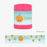 Yummy Orange Thermos Food Jar