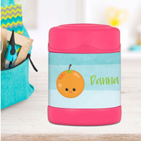Yummy Orange Thermos Food Jar