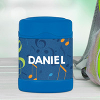 Musical Notes Thermos Food Jar