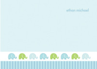 Beautiful Personalized Note Cards | Cute Elephant