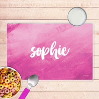 Bold Colorful Name Kids Placemat