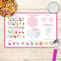 Sweet Unicorns Kids Placemat