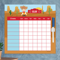 Cowboy Chore Chart