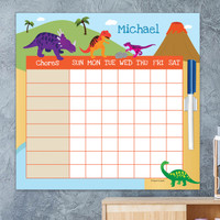 Dinosaur In The Jungle Kids Chore Chart