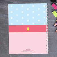Sweet Flamingo Love Kids Notebook
