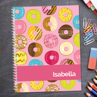 Sweet Donuts Kids Notebook