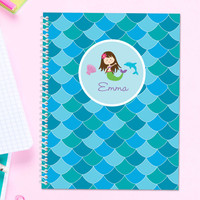 Mermaid Shades Kids Notebook