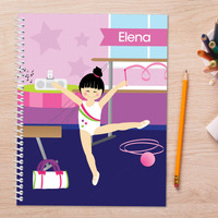 Floating On The Bars Kids Notebook