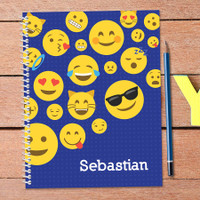 Boy Emojis Kids Notebook