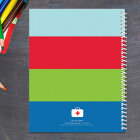 Boy Doctor's Visit Kids Notebook