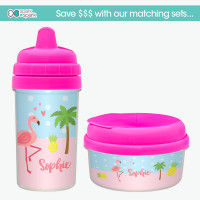 Sweet Flamingo Love Snack Bowl