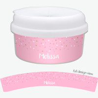 Sweet Glitter Dots Snack Bowl