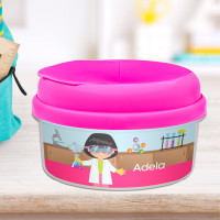 Cute Scientist Girl Snack Bowl