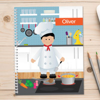 A Boys Chef's Taste Kids Notebook