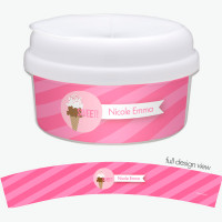 Sweet & Yummy Pink Snack Bowl