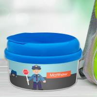 Police On Duty Snack Bowl