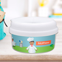 A Boys Chef's Taste Snack Bowl