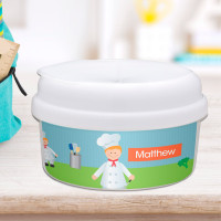 A Boys Chef's Taste Snack Bowl