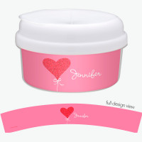 Sweet Heart Snack Bowl