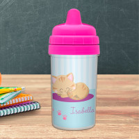 Best Cup for 3 Year Old with Cute Kitty