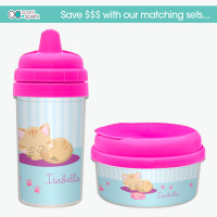 Best Cup for 3 Year Old with Cute Kitty