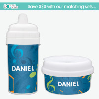 Music Notes Personalized Toddler Sippy Cups